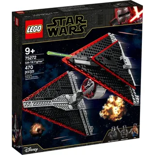 LEGO® LEGO® Star Wars 75272 Sith TIE Fighter Konstruktionsspielsteine, (470 St)