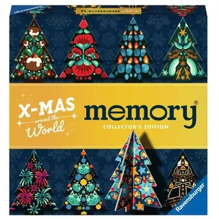 Ravensburger Spiel - Collector's memory® Weihnachten - Das weltbekannte Gedächtnisspiel für 2 bis 8 Spieler