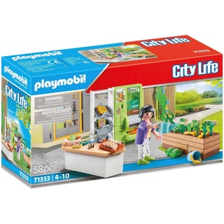 Playmobil® Konstruktions-Spielset Schulkiosk (71333), City Life, (58 St), Made in Europe bunt