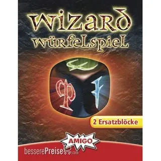 Amigo Spiele AMI01958 - Wizard Würfelspiel Ersatzblöcke (2 Stk)