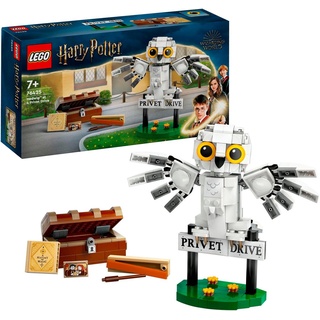 LEGO® Konstruktionsspielsteine HedwigTM im Ligusterweg 4 (76425), LEGO® Harry PotterTM, (337 St), Made in Europe bunt