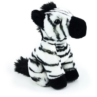 Rappa Plüsch-Zebra sitzt, 18 cm umweltfreundlich
