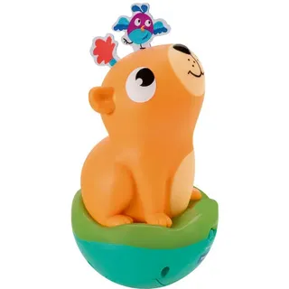 Ravensburger 4874 Play+ Musikalischer Stehauf-Kreisel: Capybara Roly-Poly Steh-auf-Männchen Licht- und Sound-Spielzeug elektronisches Spielzeug für Ki