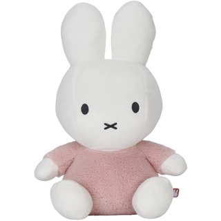 Pioupiou et Merveilles Miffy Fluffy Plüschhase Fluffy – Farbe Rosa – 35 cm Geburt