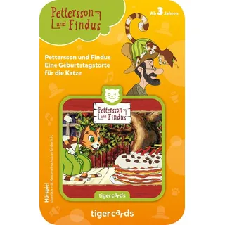 Tiger Media - Tigercards - Pettersson & Findus - Eine Geburtstagstorte für die Katze