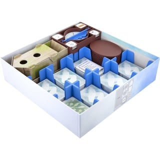 Feldherr Organizer Deluxe kompatibel mit Flügelschlag - Brettspiel-Insert für Grundspiel und Erweiterungen - Kartenhalter, Token Trays & Kartenständer - ORG204