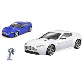 HSP Himoto Aston Martin V8S Vantage - RC ferngesteuertes Lizenz-Fahrzeug im Original-Design, Modell-Maßstab 1:16, Ready-to-Drive, Auto inkl. Fernsteuerung und Batterien, Neu