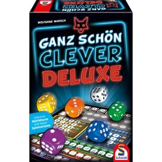 Schmidt Spiele 49443 Ganz schön Clever Deluxe, Würfelspiel, Familienspiel