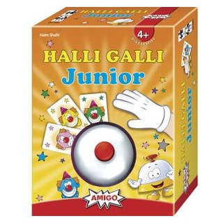 Halli Galli Junior Kartenspiel von Amigo, 2-4 Spieler, ab 4 Jahre
