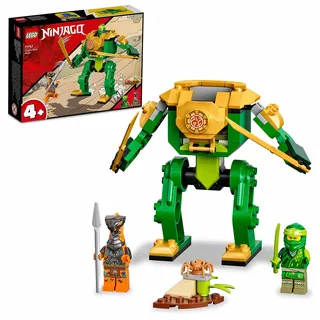 LEGO 71757 NINJAGO Lloyds Ninja-Mech, Actionfigur für Kinder ab 4 Jahren, Spielzeug mit Schlangen-Figur, Kinderspielzeug