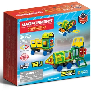 MAGFORMERS 25tlg. Magnetspielset "City Go Set" - ab 3 Jahren