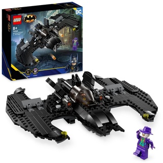 LEGO 76265 DC Batwing: Batman vs. The Joker, ikonisches Flugzeug-Spielzeug aus dem Film von 1989 mit 2 Minifiguren, klassisches Superhelden-Set, Ge...