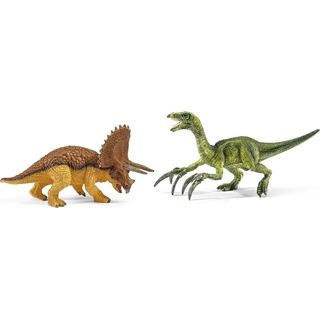 Schleich Triceratops und Therizinosaurus klein