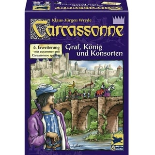 Hans im Glück 48180 - Carcassonne 6. Erweiterung "Graf, König und Konsorten"