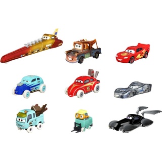 Disney Pixar Cars – Set mit 9 Fahrzeugen der Salzebenen