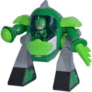 Simba 109402464 PJ Masks Turbo Roboter Gecko, mit Licht, mit Kanone, 23cm