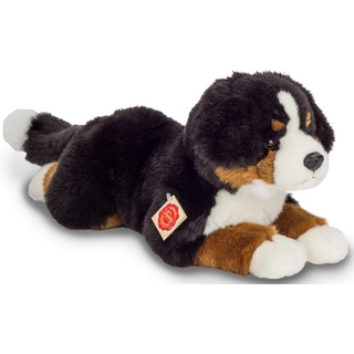 Teddy Hermann® Kuscheltier Berner Sennenhund liegend, 40 cm, zum Teil aus recyceltem Material braun|schwarz