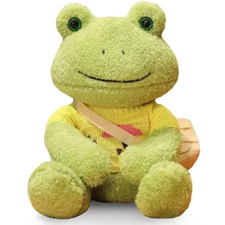 RLokK Frosch Plüsch, Kawaii Frosch Plüschtier Stofftier Weiche Kuscheltier Frosch Plüsch Spielzeug Home Dekoration Geschenk für Jungen Mädchen Erwachsene 25 cm