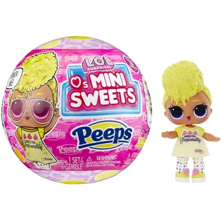L.O.L. Surprise! Loves Mini Sweets Peeps - Tough Chick - Limitierte Auflage mit Frühlingsthema - Sammlerpuppe mit 7 Überraschungen - Für Mädchen, Jungen und Sammler ab 4 Jahren