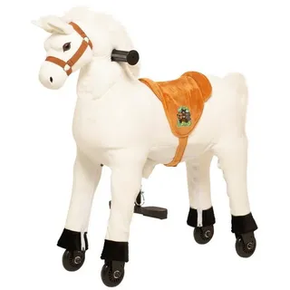 ANiMAL RIDinG Reittier Animal Riding Reitpferd Snowy small (Kinder 3 Jahre, Sattelhöhe 56