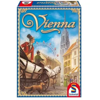 Schmidt Spiele Vienna, Gesellschaftsspiel Brettspiel inkl. Karten und Zubehör