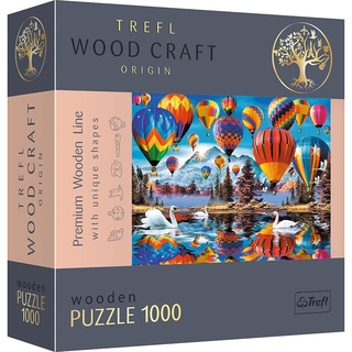 Trefl - Holzpuzzle 1000 - Bunte Luftballons