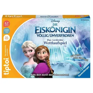 Ravensburger tiptoi - Spiel - Disney Die Eiskönigin - Völlig Unverfroren: Das verdrehte Wettlaufspiel