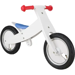 Laufrad BIKESTAR "Holz Flex" Laufräder weiß Kinder