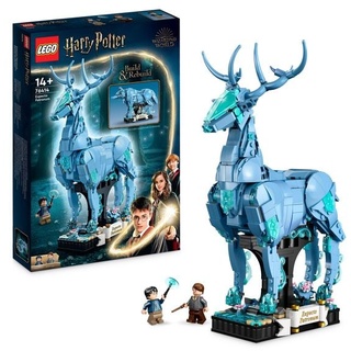 LEGO Harry Potter 76414 Expecto Patronum, 2-in-1 Figuren-Set, Spielzeug