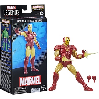 Marvel Legends Series Marvel Comics Iron Man (Heroes Return), 15 cm große Action-Figur