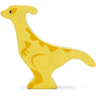 Tender Leaf Toys Dinosaurier Parasaurolophus aus Massivholz und Taschengeld Spielzeug für Kinder