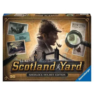 Ravensburger Verlag GmbH Spiel RAV27344 - Scotland Yard Sherlock Holmes Edition DEFRGBITNL, Familienspiel, Familienspiel bunt