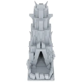 Feldherr Monolith Würfelturm - 24 cm hoch - für Rollenspiele und Tabletop - gedruckt aus PLA in Deutschland - ideal für Warhammer DND Dungeons and Dragons und Brettspiele, Farbe:Schwarz