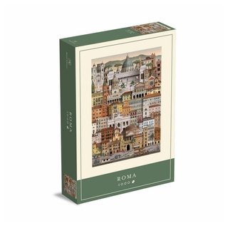 Martin Schwartz Puzzle Rom / Roma 50 x 70 cm, 1000 Puzzleteile bunt