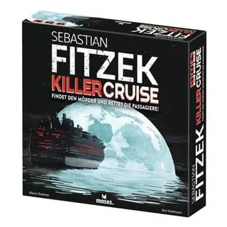 Moses Brettspiel Sebastian Fitzek, Killercruise, ab 12 Jahre, 2-4 Spieler