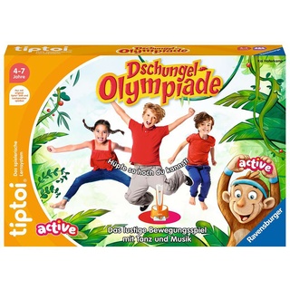 Ravensburger Verlag - tiptoi® ACTIVE Dschungel-Olympiade