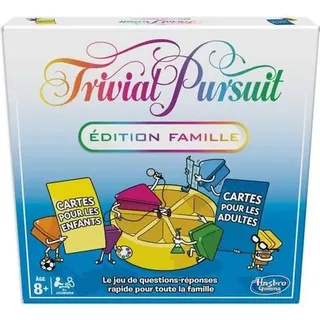 HASBRO GAMING - Trivial Pursuit Family, Ausgabe 2018 - Brettspiel