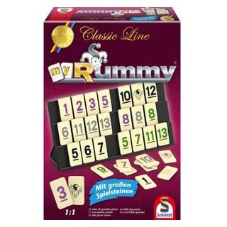 Schmidt-Spiele Kartenspiel Classic Line MyRummy, ab 8 Jahre, 2-4 Spieler