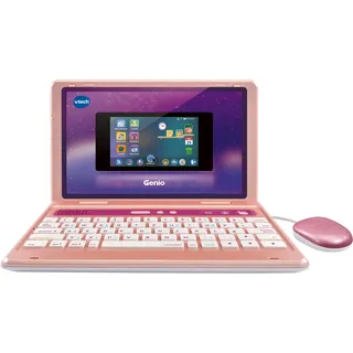 Kindercomputer VTECH "School & Go, Genio Lernlaptop, pink" pink Kinder Kinder-Computer