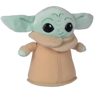 SIMBA Quarzuhr Disney Mandalorian Grogu, 18cm Plüschfigur The Child Yoda 0+