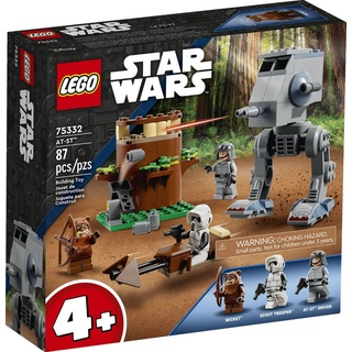 LEGO® Konstruktionsspielsteine LEGO® Star Wars 75332 AT-STTM, (87 St)