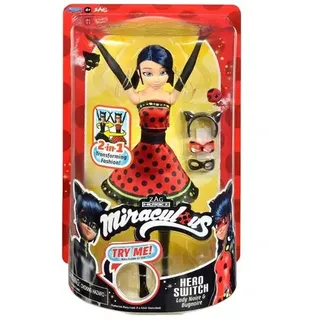 Bandai - Miraculous Verwandlungspuppe Ladybug - 26 cm