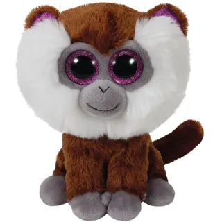 TY Beanie Boos Glubschi Tamoo Bartaffe Affe 15cm Stofftier Plüschtier klein - Braun/Weiß