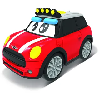 Bburago B16-81205 BB Junior Mini Cooper Laugh & Play, Gelb