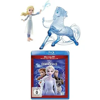Hasbro Frozen ELSA und Nokk Kleine Puppen E6857ES0 & Die Eiskönigin 2 (3D Blu-ray)