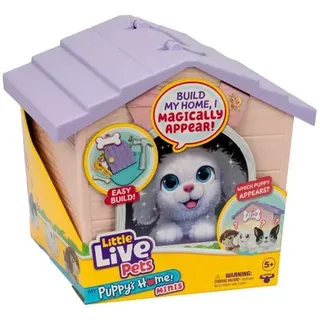 Little Live Pets – My Puppy’s Home Minis – pinke und violette Hütte