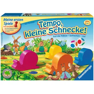 Ravensburger Tempo, kleine Schnecke!, Brettspiel, Rennen, 3 Jahr(e)