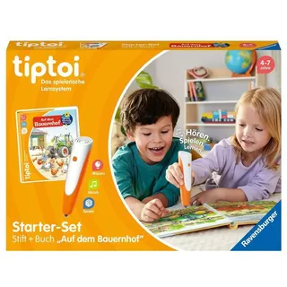 Ravensburger Spiel tiptoi® Starter-Set: Stift und Bauernhof-Buch