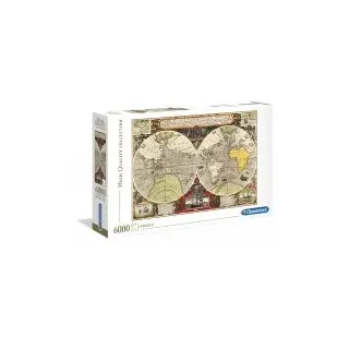 Clementoni 36526 - Antike See-Karte - 6000 Teile Puzzle - High Quality Collection