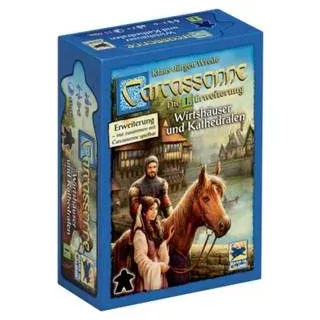 HIGD0101 - Carcassonne: Wirtshäuser und Kathedralen - Brettspiel, ab 7 Jahren (DE-Erweiterung)